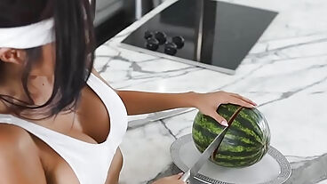 Pervert Asian with big tits