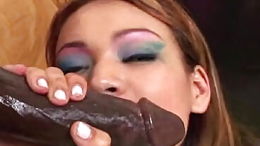 Hairy Asian Teen BBC Fuck